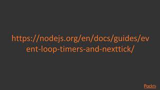 Nodejs in 7 Days Working with Event Loop  packtpubcom [upl. by Atkinson70]