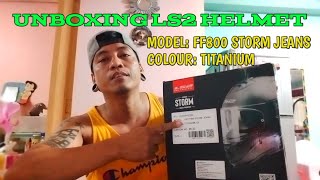 Unboxing LS2 FF800 STORM JEANS Helmet [upl. by Iak]