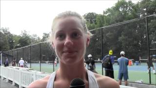 Alison Riske of Grasscourt Fame and Junior Tennis Champions Center [upl. by Aloisius]