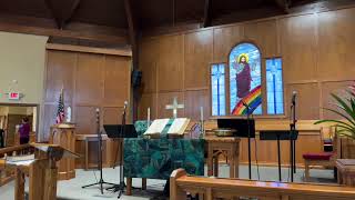 Be our guest at Watkinsville First UMC 11 AM Worship Servicer [upl. by Atterrol]