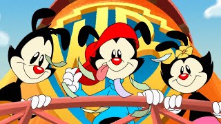 ANIMANIACS Exclusive Interview  Gabe Swarr Tress MacNeille amp Jess Harnell 2021 [upl. by Wiburg915]