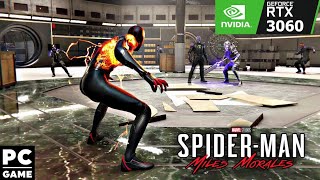 SPIDERMAN MILES MORALES RTX 3060 12GB PC Gameplay 4K ULTRA HD spiderman pcgameplay newgame [upl. by Hamehseer549]