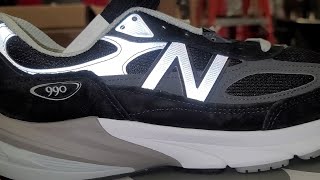 New Balance 990v6 MiUSA Black Grey White [upl. by Artekal]