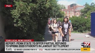 Penn State to refund 17M to students affected by COVID attorney says [upl. by Jadda906]