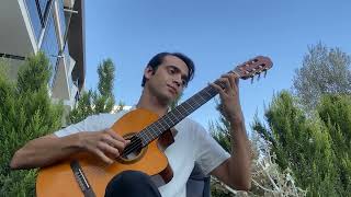 Classical Guitar Performance Ejercicio N Coste No 11  Muhsin Bekir Altınkalem [upl. by Tnomad240]