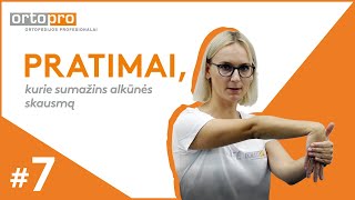 Pratimai kurie sumažins alkūnės skausmą [upl. by Arihaj]