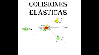 CLASE 17 COLISIONES ELÁSTICAS CON EJEMPLO [upl. by Samid]