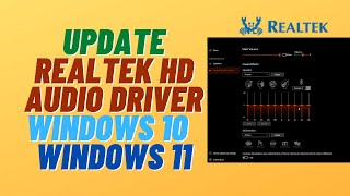 How to Download and Update Realtek HD Audio Driver on Windows 10 or Windows 11 [upl. by Diahann]