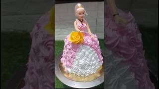 How to make designer doll Cake cake trending viralvideo shortsviral cake shortsviral dolls l [upl. by Pet]