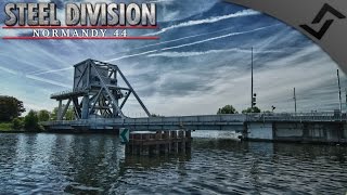 Pegasus Bridge Counterattack German Campaign Mission 2  Steel Division Normandy 44  Beta Gameplay [upl. by Manus926]