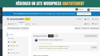 Comment HEBERGER son site WORDPRESS GRATUITEMENT en 2024 [upl. by Ydeh187]