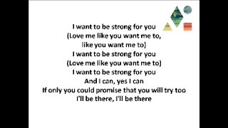 StrongerClean bandit Lyrics [upl. by Rendrag]