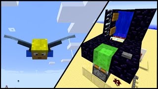 Elytra Launcher  Elytra Starter  Minecraft Tutorial [upl. by Amabelle420]