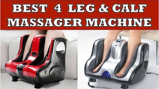 Best 4 Leg and Calf Massager Machines in India 2024 [upl. by Anaeg]