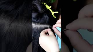 2020 Hotest Hair 8D Hair Extensions Easy Install amp Remove amp Reuse  MRSHAIR [upl. by Ylerebmik]