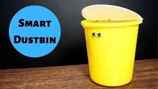 How to make Smart Dustbin with Arduino  Arduino Project [upl. by Bullivant]