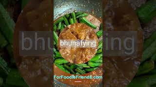 Bhindi Gosht Recipe ForFoodieFriends recipe easyrecipes food cooking [upl. by Yroffej]