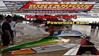 Bintangor POWERBOAT RACE 2023  Testing PowerBoat Race  Tunnel Boat Racing  NO SPEED LIMIT [upl. by Nothgiel]