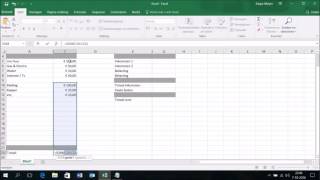 Maak een simpele administratie in excel [upl. by Tades835]