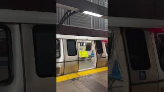 BART Route Announcement amp Doors Red Line to Millbrae [upl. by Demmer]