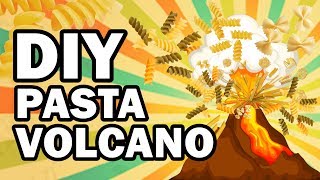 🌋 DIY Pasta Volcano  Corinne Vs Cooking [upl. by Spark]