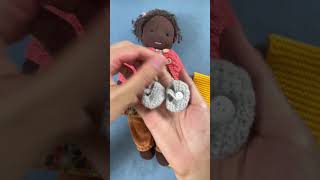 Handmade Doll  Waldorf Doll Dress Up Daily Sharing [upl. by Noivart]