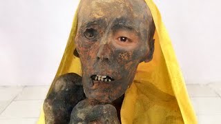 how MONK MUMMY from INDIA looked when he was ALIVE [upl. by Emearg]