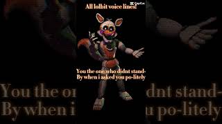 Lolbit voice line ￼ [upl. by Budding78]