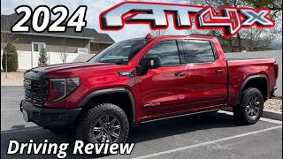 2024 GMC Sierra 1500 AT4X Driving Review  Performance amp Efficiency The Best Of Both Worlds [upl. by Vasili]