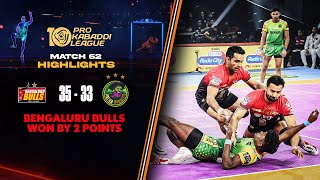 Bengaluru Bulls Make Stunning Comeback to Pip Patna Pirates  PKL 10 Highlights Match 62 [upl. by Severn]