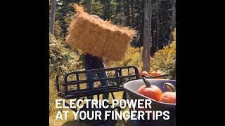 Harvest amp Haul this Fall with your Chore Warrior Electric Wheelbarrow [upl. by Linet]