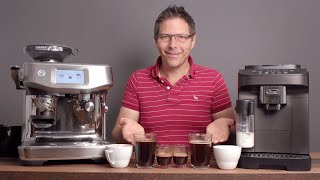 Breville Barista Touch Impress vs Delonghi Magnifica Evo [upl. by Benco]