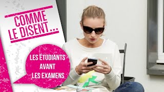 Comme Le Disent les étudiants avant les examens  La Banque Postale [upl. by Eiggep]