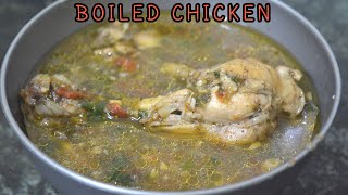 Boiled Chicken  Healthy Boil Chicken in Pressure Cooker [upl. by Anazraf]