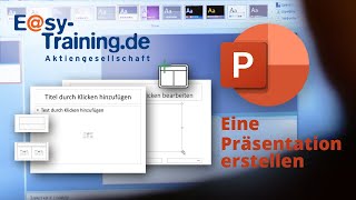 Microsoft 365  PowerPoint  Eine Präsentation erstellen [upl. by Bean722]