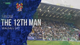 The 12th Man  First goal back in front of fans  Vs Walsall [upl. by Rabin]