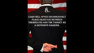 Deception Tip 8  Defensive Barriers  How To Read Body Language [upl. by Anaerb]