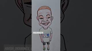 New art trend 😅funny drawings new art shortsfeed shorts [upl. by Anowahs]