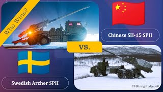 SH15 Howitzer vs Archer Artillery System  155mm Self Propelled Howitzer Comparison [upl. by Nohsyt]