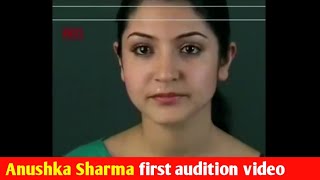 Anushka Sharma first audition video  Bollywood TV Hindi  Anushka Sharma first film [upl. by Westbrooke]