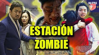 RESUMEN de ESTACION ZOMBIE TRAIN TO BUSAN  LA MEJOR PELICULA de ZOMBIES EN 5 MINUTOS [upl. by Ardin]