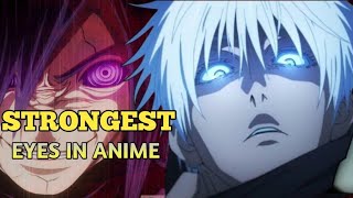 10 Most Powerful EYES Ranked in Anime 🔥 Hindi  Daaman G [upl. by Chapell933]