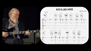 John Scofield blues improvisation  transcription tab [upl. by Etyam280]