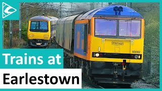 Trains at Earlestown 07042021 [upl. by Tannenwald]