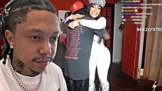 Primetime Hitla Reacts to Kai Cenat Rizzing Dream Doll [upl. by Nomyad968]