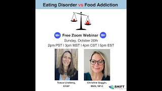 Eating Disorder vs Food Addiction Why diagnosis matters [upl. by Zampardi]