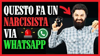 ⚡️ Da INNAMORAMENTO a SCARTO Come il NARCISISTA Usa WhatsApp per Manipolarti 😱 [upl. by Harcourt]