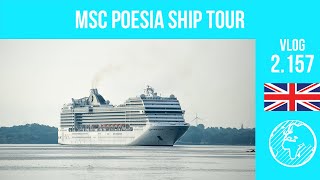 MSC Poesia  Ship Tour [upl. by Ecirehs]