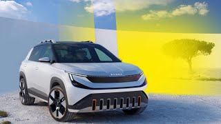 2025 skoda epiq  interior and exterior walkaround electric car [upl. by Rohn]