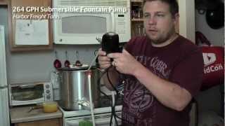 Pond Pump CoolingWater Recirculator  HBW Homebrewing Gadget [upl. by Zednanref981]